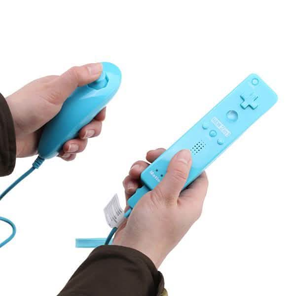 Built-in Motion Plus Remote and Nunchuck Controller For Wii