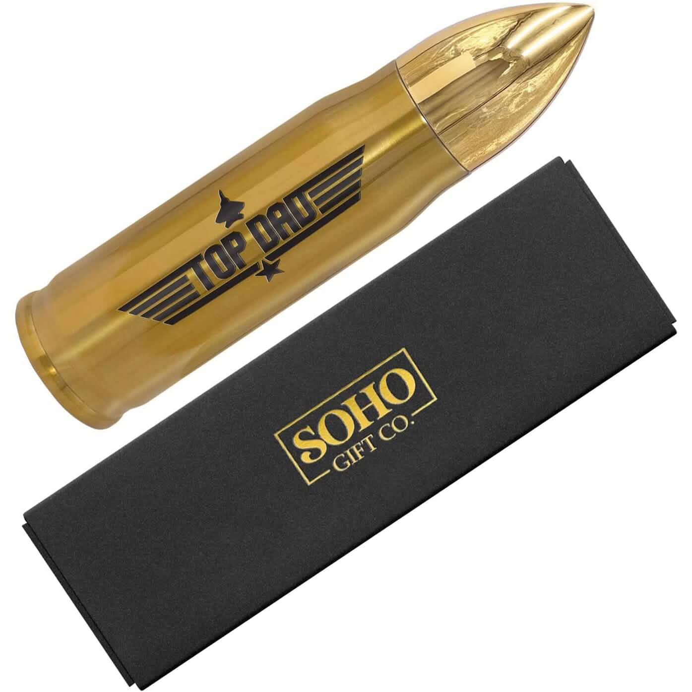 Bullet Water Bottle Gift for Dad 17 Oz