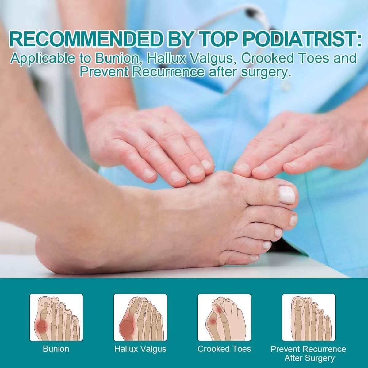 Bunion Corrector Big Toe Straightener Pain Relief