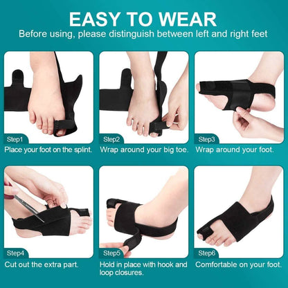 Bunion Corrector Big Toe Straightener Pain Relief