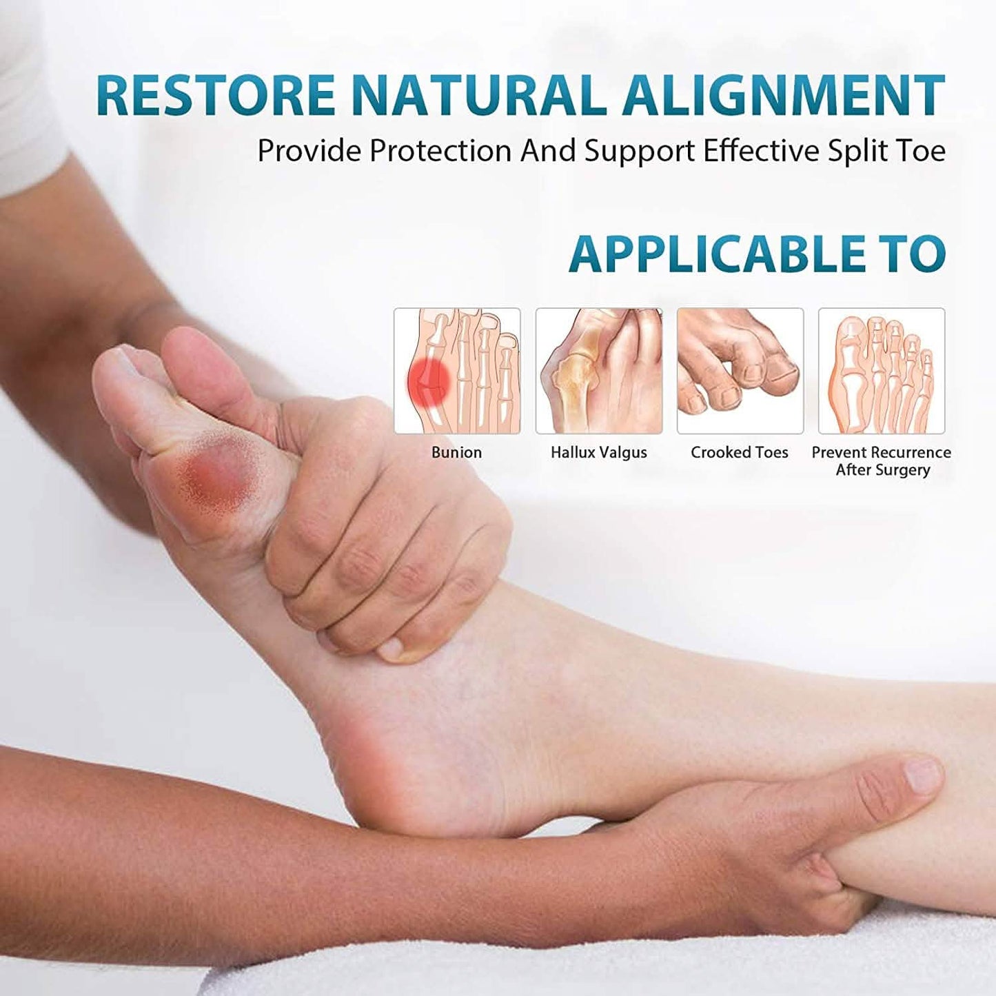 Bunion Corrector Big Toe Straightener Pain Relief