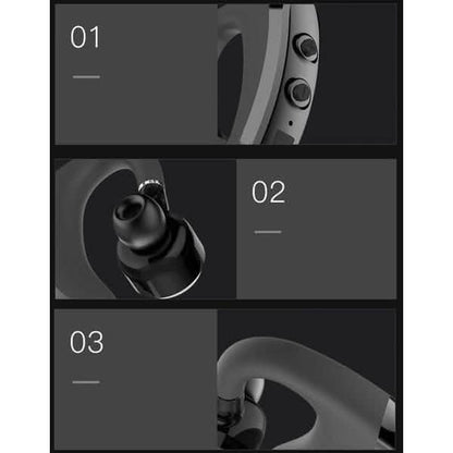 Business Wireless Bluetooth Earphone with Mic and Noise Cancellation