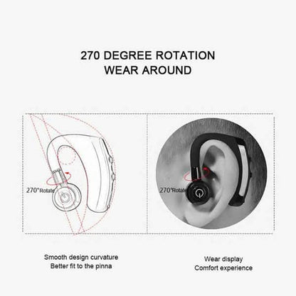 Business Wireless Bluetooth Earphone with Mic and Noise Cancellation