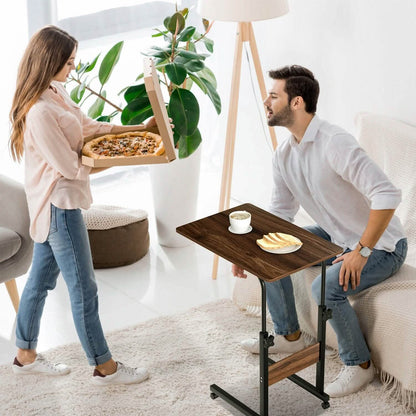 C Side Laptop Small Slim Snack Side Table