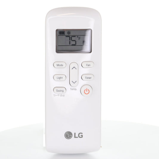 LG 810900659 Portable Air Conditioner Remote Control Assembly | IR with LCD Temp Display Screen - COV36174376