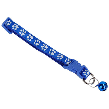 Ca2-Pack: Adjustable Kitten Collar with Bell Name Tag