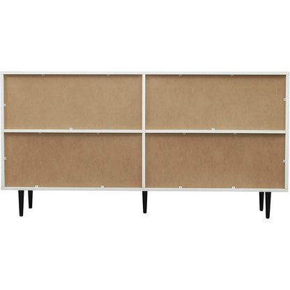 Cabinet with 2-Doors and 3-Open Shelves