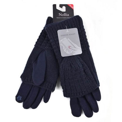 Cable Knit Women's Winter Cute Gloves