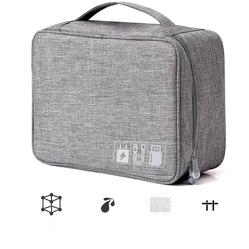 Cable Storage Bag Waterproof Digital Electronic Organizer