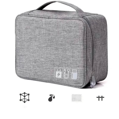 Cable Storage Bag Waterproof Digital Electronic Organizer