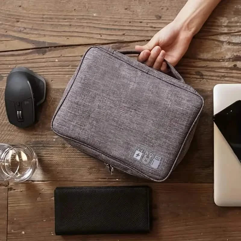 Cable Storage Bag Waterproof Digital Electronic Organizer