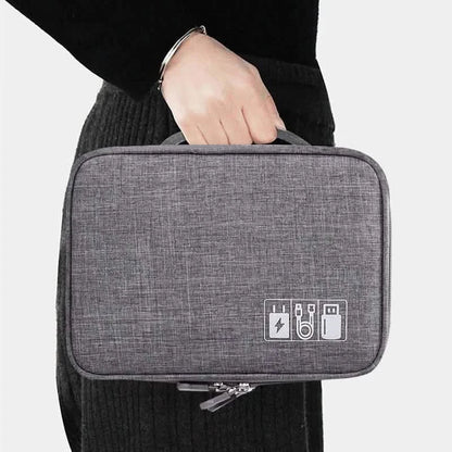 Cable Storage Bag Waterproof Digital Electronic Organizer