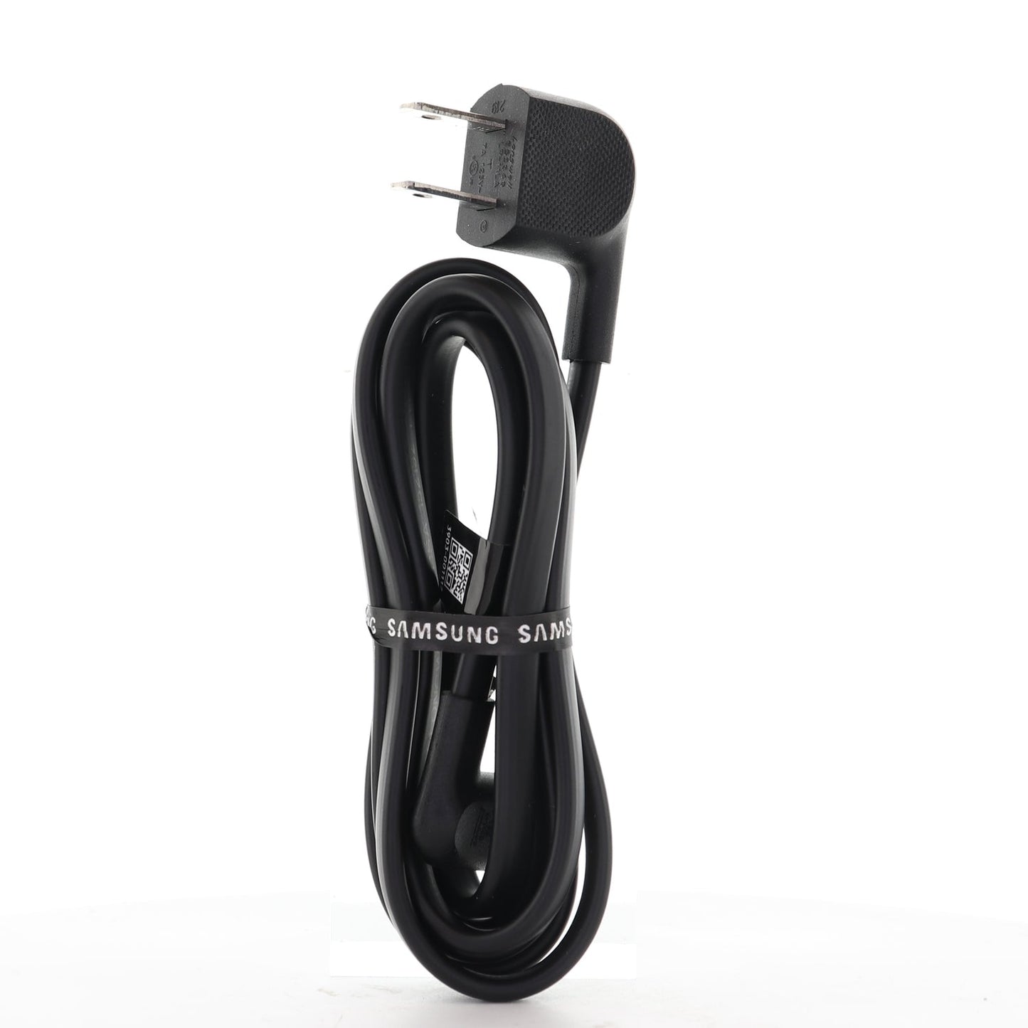Samsung 3903-001117 AC Power Cable | Elbow C7 figure-8 to Elbow 2-Prong Male Connector | Non-Polarized – 3903001117 5 Foot