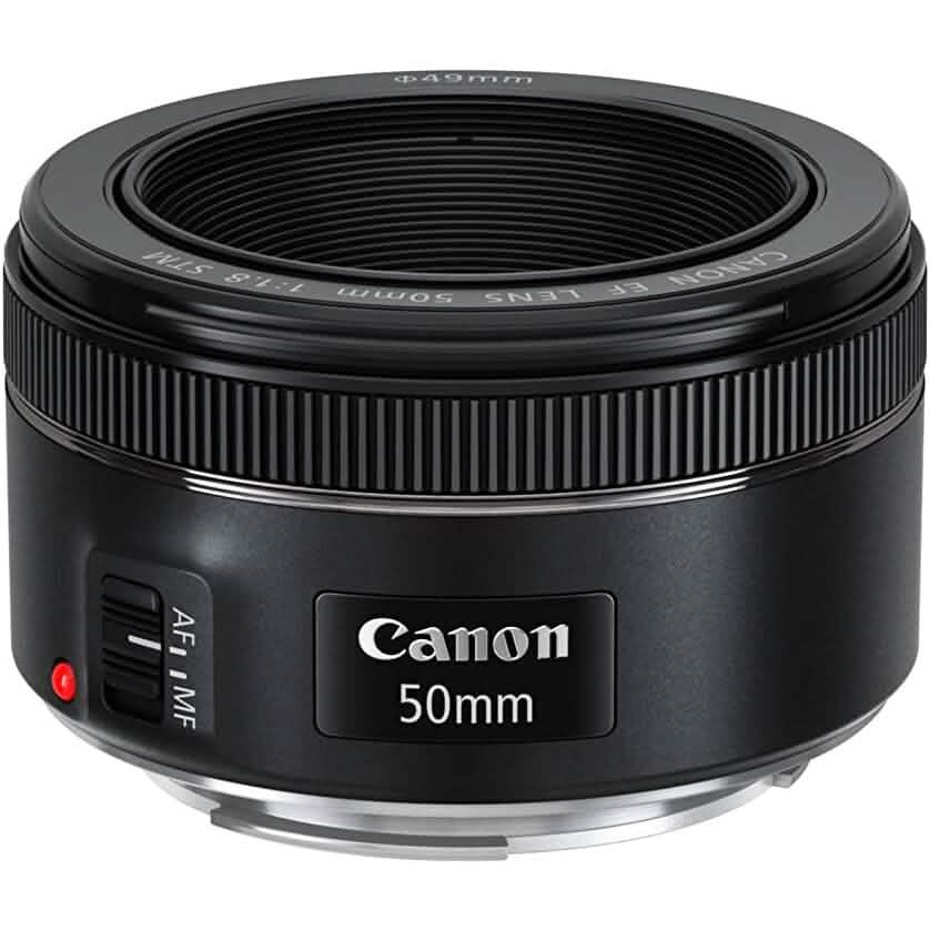 Canon EF 50mm f/1.8 STM Lens (Refurbished)