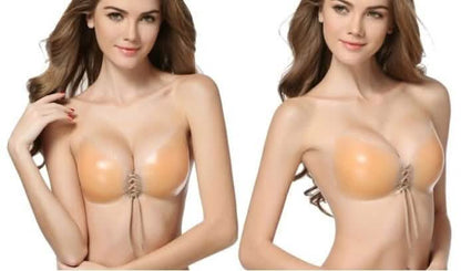 Reusable Butterfly Silicone Push-Up Bra - Assorted Sizes
