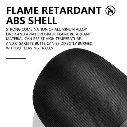 Car Ashtray Multi-functional Universal Household Portable Metal Liner Ashtray