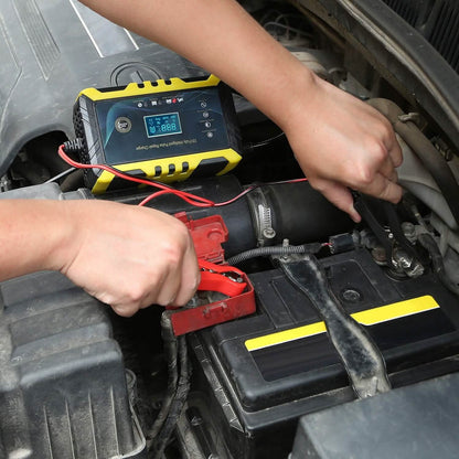 Car Battery Charger 12V/6A Smart Automatic Battery Charger Pulse Repair
