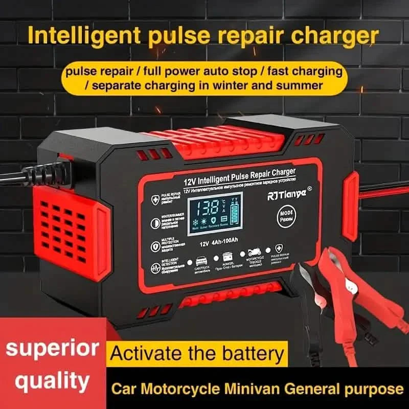 Car Battery Fast & Efficiently Charger