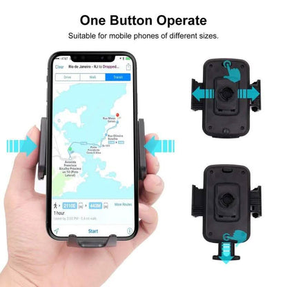 Car Cup Holder Phone Mount Adjustable Gooseneck Phone Stand