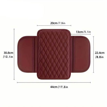 Car Interior Leather Armrest Storage Bag