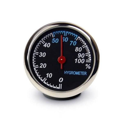 Car Mini Watch Clock Hygrometer Thermometer