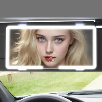 Car Mirror Vanity with LED Lights