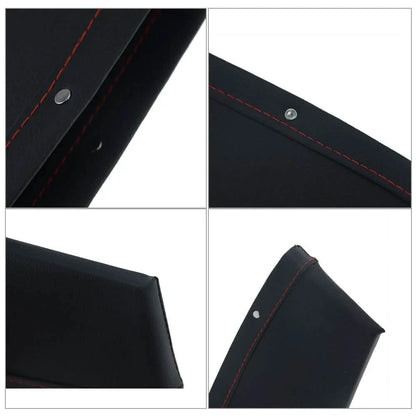 Car Organizer PU Leather Seat Slit Gap Pocket Storage