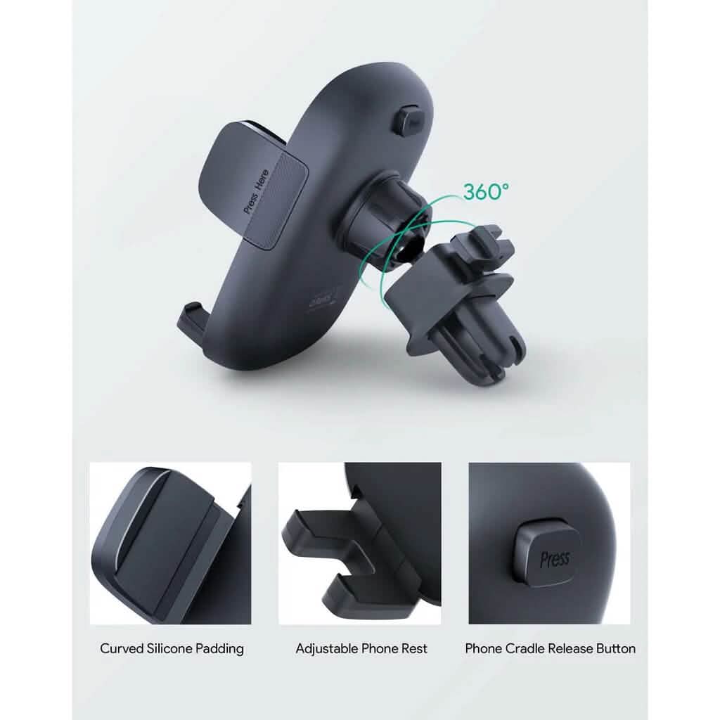 Car Phone Mount Upgraded Vent Clip for Air Vent HD C58