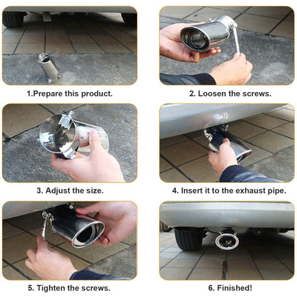 Car Rear Exhaust Pipe Tail Muffler