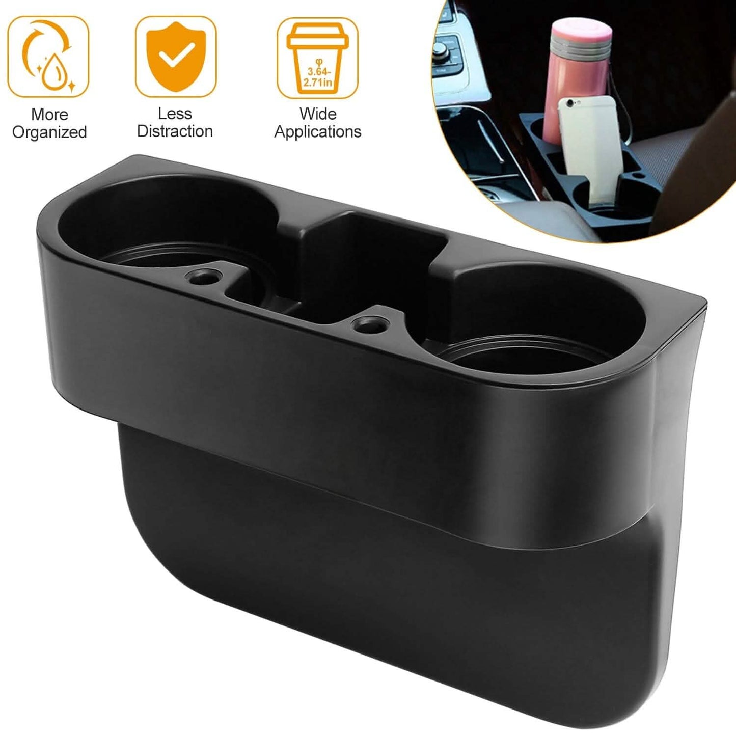 Car Seam Cup Holder Seat Gap Wedge