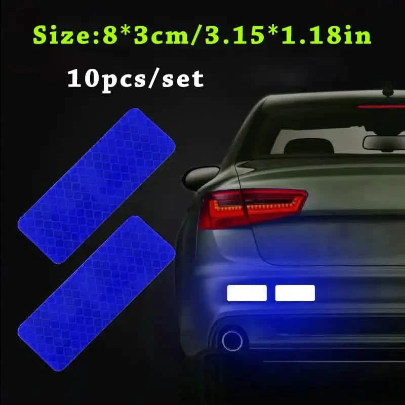 Car Truck Bumper Safety Reflective Warning Strip Stickers