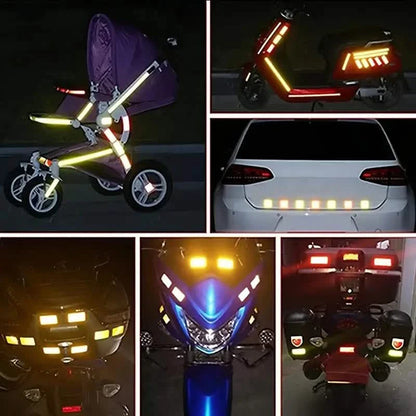 Car Truck Bumper Safety Reflective Warning Strip Stickers