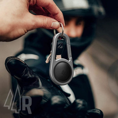 Carabiner AirTag Holder with Keychain