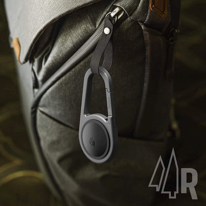 Carabiner AirTag Holder with Keychain