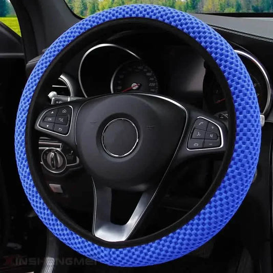 Carbon Fiber Sports Steering Wheel Cover