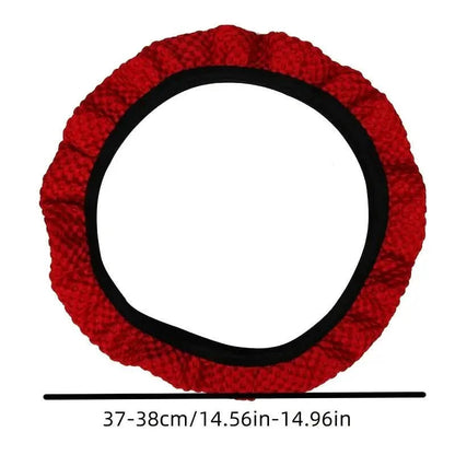 Carbon Fiber Sports Steering Wheel Cover
