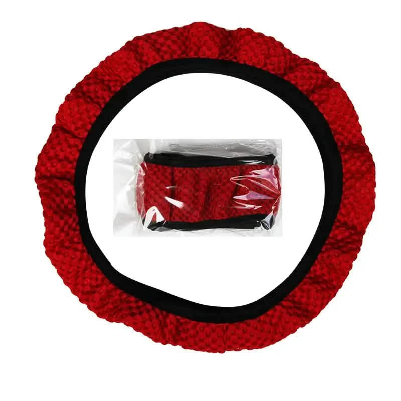 Carbon Fiber Sports Steering Wheel Cover