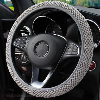 Carbon Fiber Sports Steering Wheel Cover