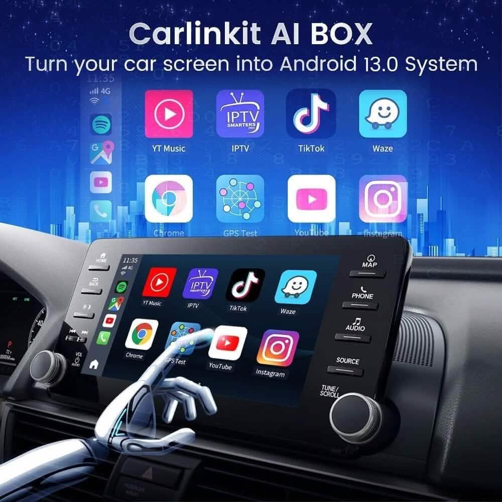 Carlinkit Android 13.0 CarPlay Ai Box Max  (Refurbished)