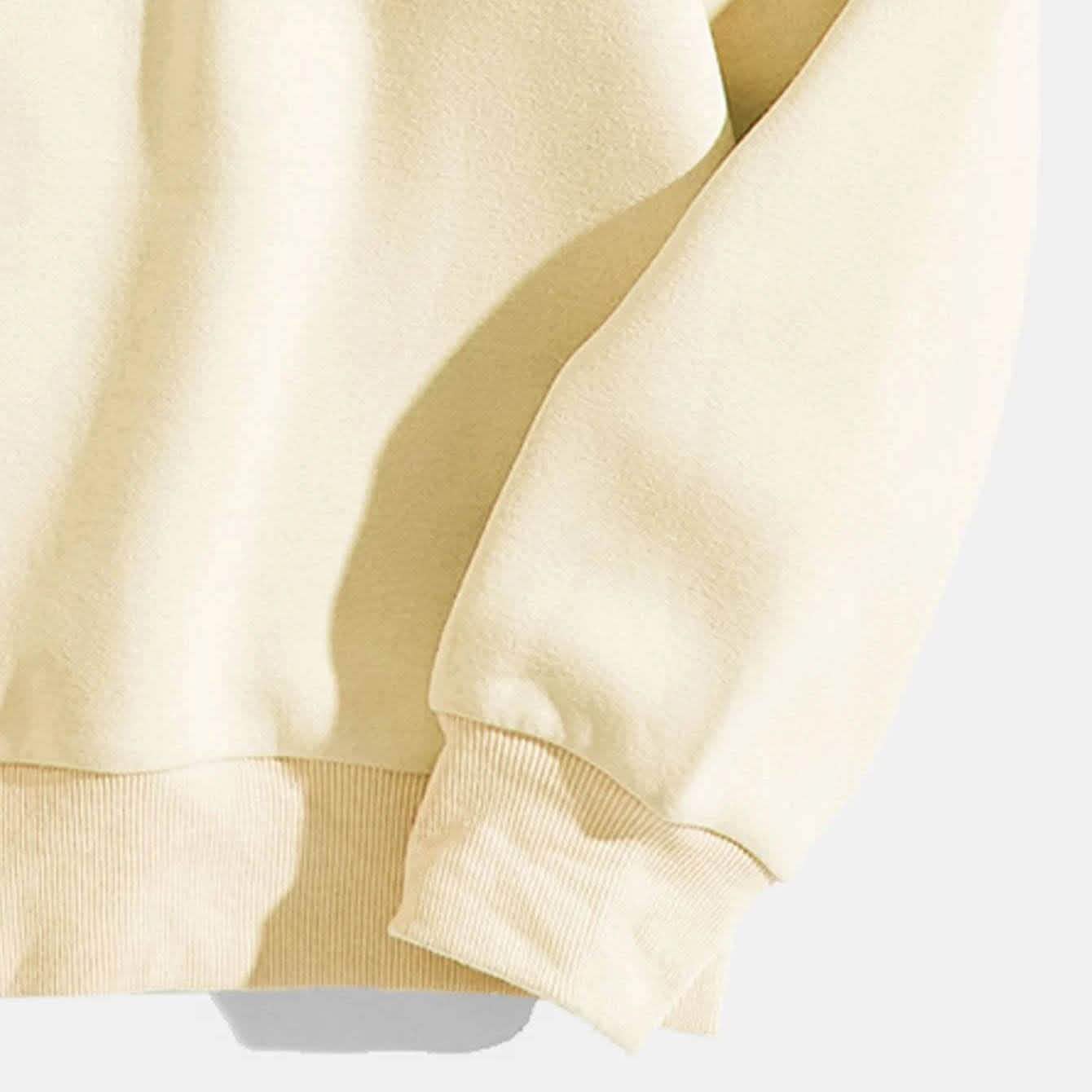 Cartoon Graphic Thermal Lined Sweatshirt