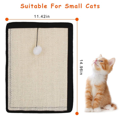 Cat Scratching Pad with 9 Screw Nails