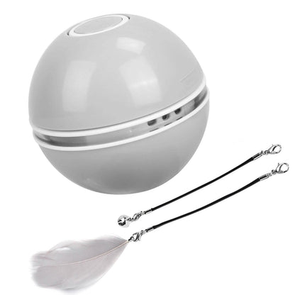 Cat Teaser Ball Automatic Self Rotating Interactive Cat Motion Exercise Toy