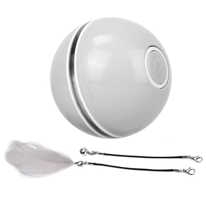 Cat Teaser Ball Automatic Self Rotating Interactive Cat Motion Exercise Toy