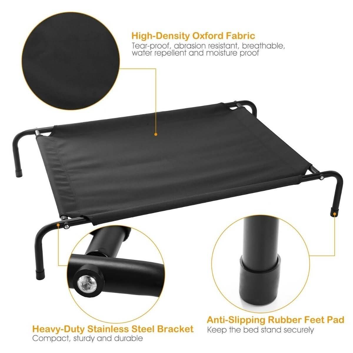 Cats and Dogs Elevated Pet Bed