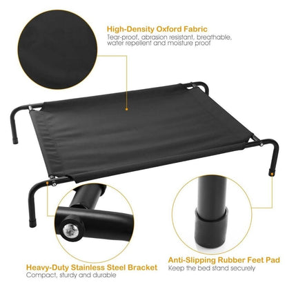 Cats and Dogs Elevated Pet Bed