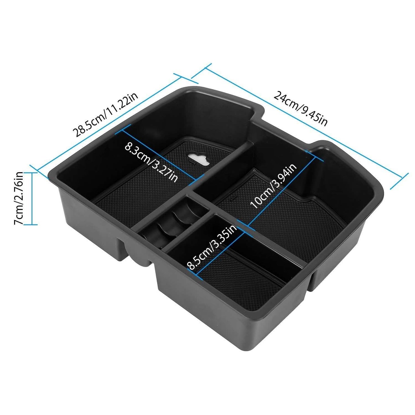 Center Console Storage Box Armrest Organizer