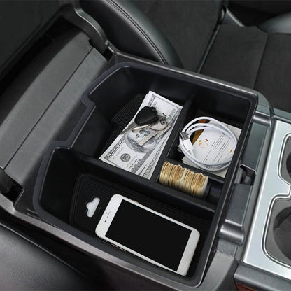 Center Console Storage Box Armrest Organizer