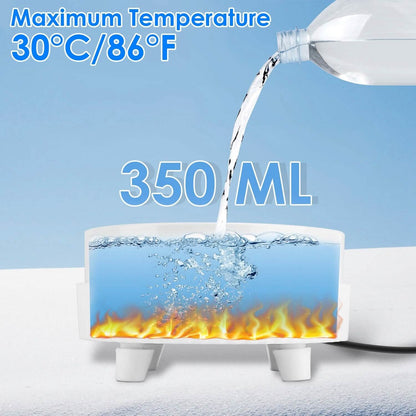 Ceramic Heated Pet Water Bowl Food Warmer