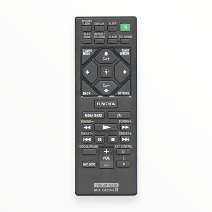 Dan's Originals RMT-AM220U Home Audio System Remote Control for Sony - 149317111 - RMTAM220U