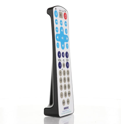 Anderic RR1003 Universal 1-Device Smart TV Remote Control with EzWipe Surface and Water Resistant